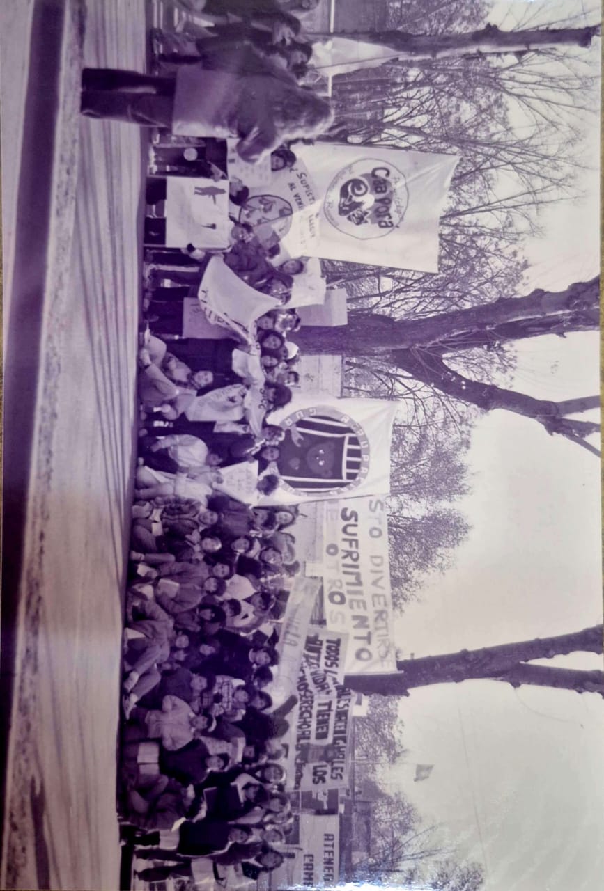 Manifestación organizada